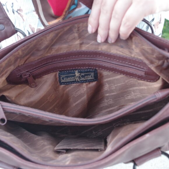 Stylish Brown Cow Girl Genuine Leather Purse - Picture 5 of 6